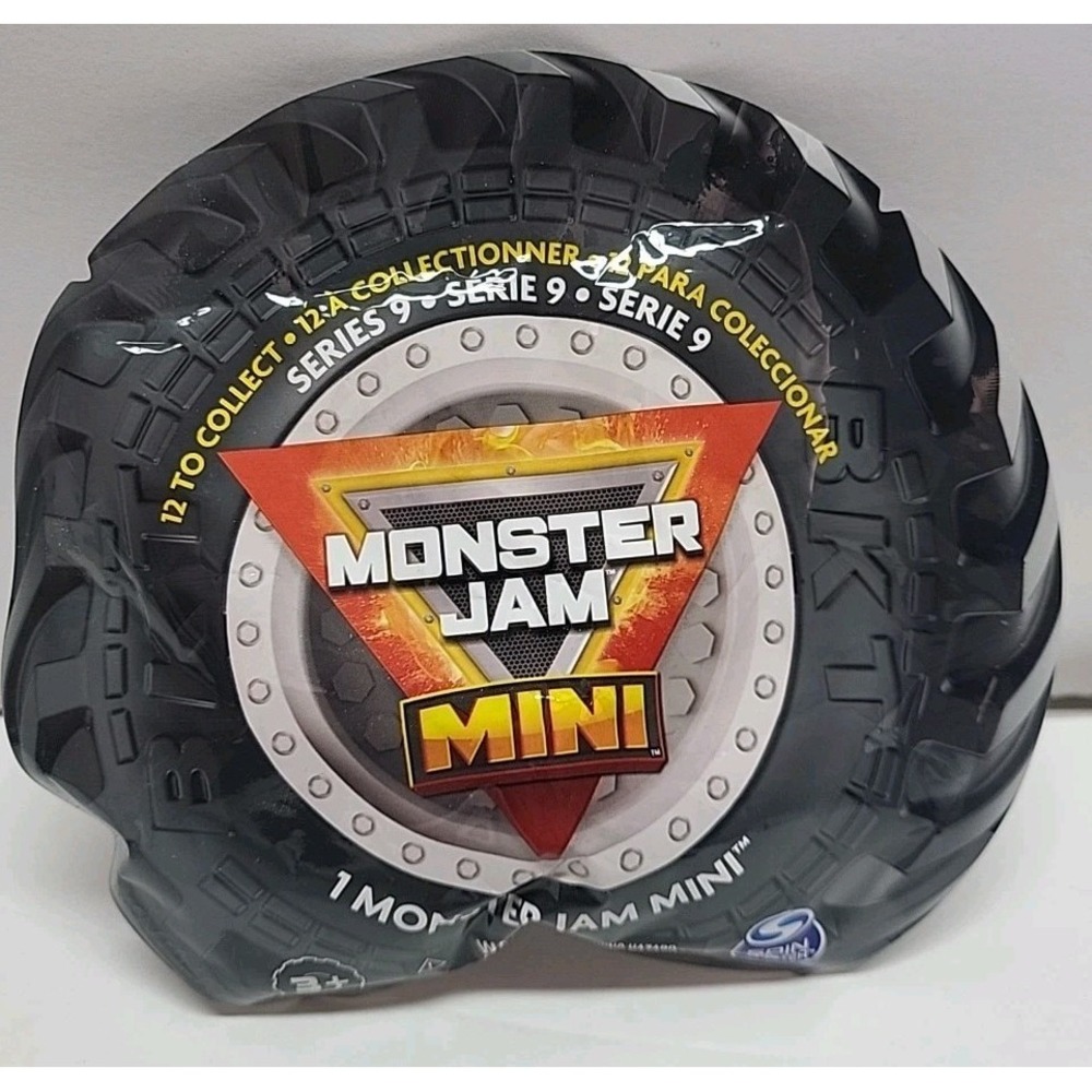 Spin‎ Master Monster Jam Mini Series 9 X-Ray Max-D Rare #657 Unopened Package